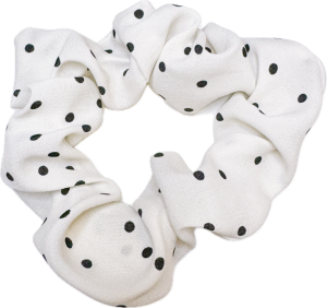 Frotka w czarne groszki