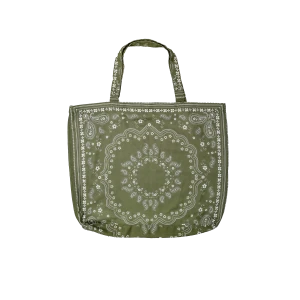 Torba paisley matcha